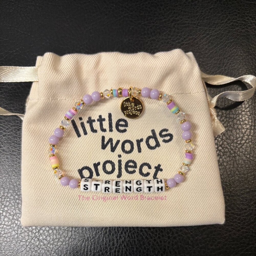 Little Words Project - Strength Bracelet - NWT